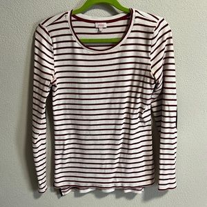 Long sleeve striped shirt